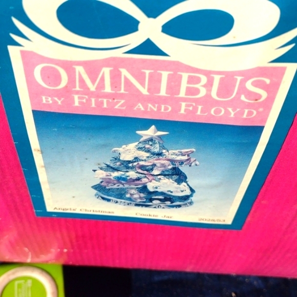 Omnibus by Fritz&Floyd Angel Tree Cookie Jar - Picture 1 of 6